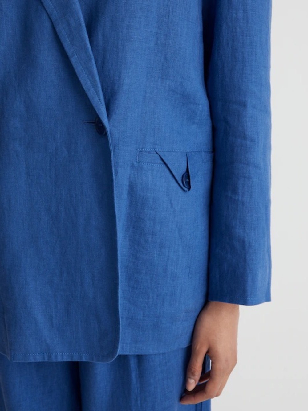 Madewell Linen Blazer - Picture 4 of 5
